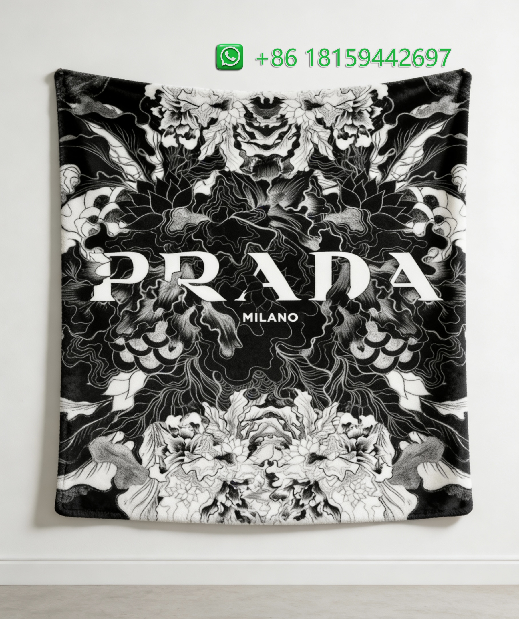 Prada Throw Blankets